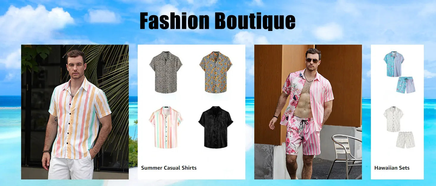 Summer Beach Style Men's Shirt Set Oversized Hawaiian Casual Suit 3d Printed Short Sleeve Shirt Shorts 2 Pcs Fashion Streetwear