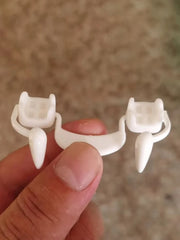 Vampire Teeth Dentures Fangs Classic PP Halloween Party Cosplay Prop Halloween Costume Party Favors