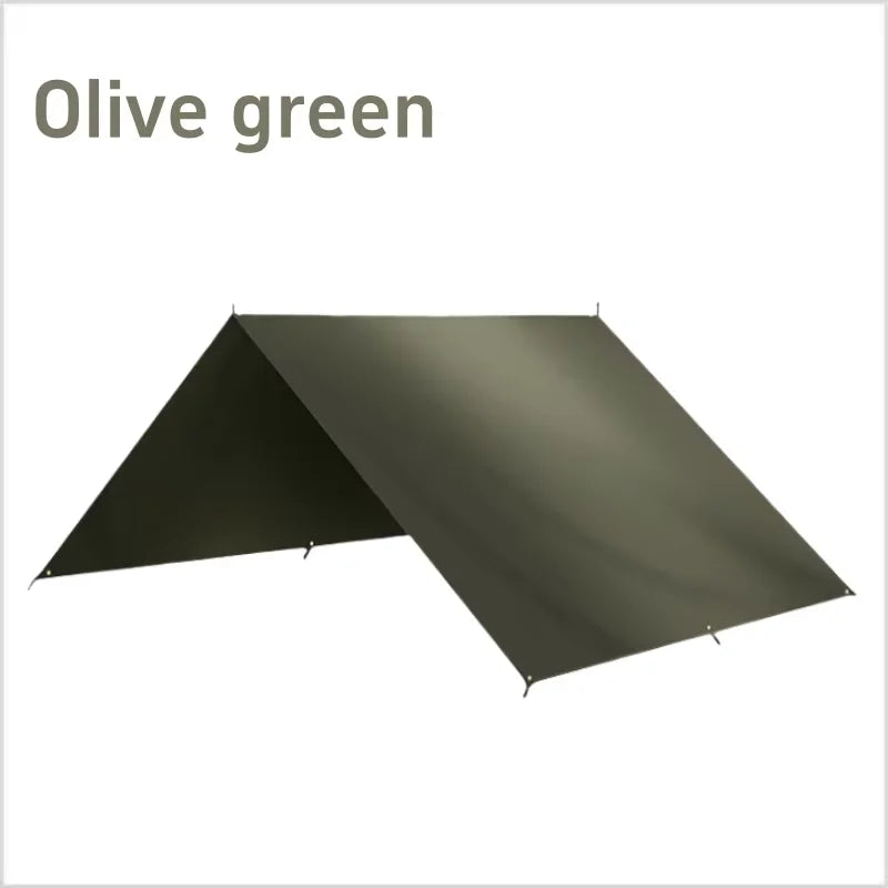 Waterproof Sun Tent Camping Tarpaulin Outdoor Sun Shade Awning Garden Beach Sun Shelter Ultra Light Resistant Durable Waterproof