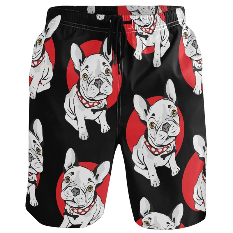 Funny Pig Graphic Beach Shorts for Men 3D Print Duck Board Shorts Sports Gym Swim Trunks Swimsuit homme Cool Ice Shorts Pants