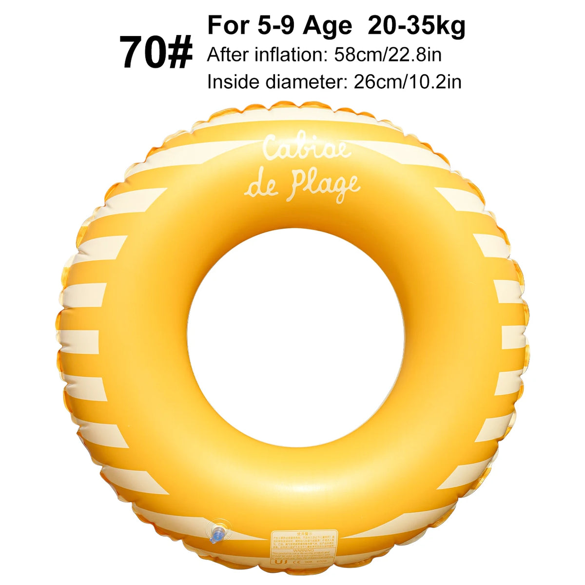 1PC Swimming Ring, Inflatable Pool Floats, Inflatable Tube Pool Rings for Adults Summer Beach Tropical Party Supply