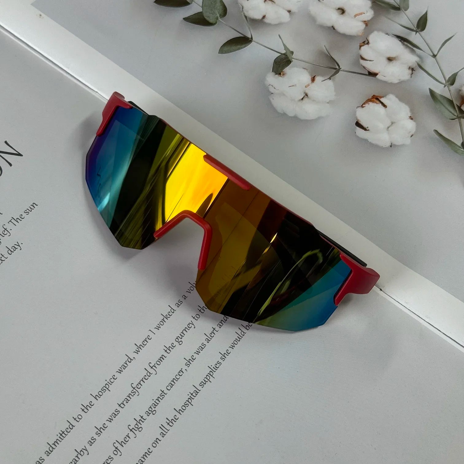 2025 New Arrival Fashion Outdoor Kids Glasses Square Frame Cycling Sunglasses Windproof UV Resistant Plastic Eyewears