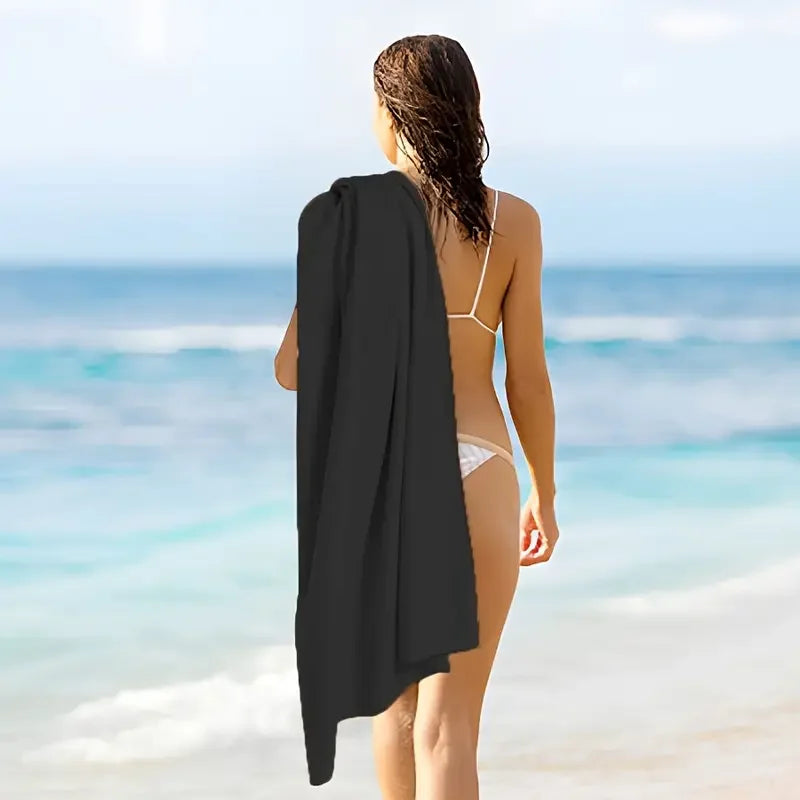 Quick-Drying Sports Towel Thick Sand Free Microfiber Towel Super Absorbent Soft Compact Beach Swim Travel Camping Towel 1pc