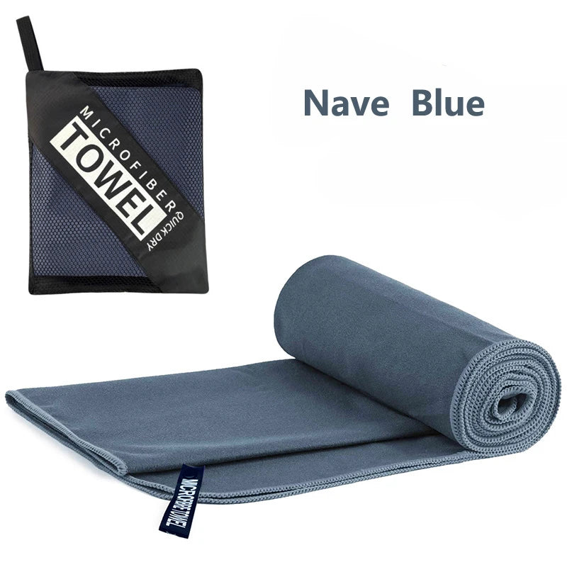 Quick Drying Microfiber Swimming Towel Super Absorbent Gym/Camping Towel Ultra Compact Lightweight Sports/Beach/ Travel Towels