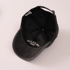 Embroidery Letter Children Baseball Cap Fashion Retro Kids Duck Tongue Hat 2-8Year Boys Girls Duckbill Caps Outdoor Baby Visors