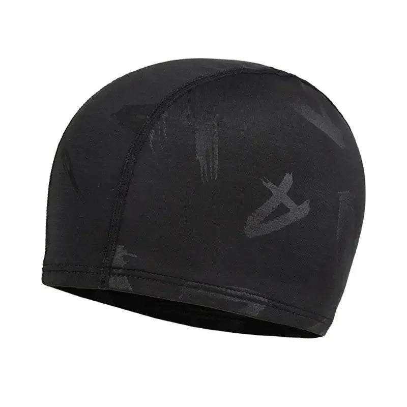 1pc Nylon Swim Cap for Men and Women Waterproof Elastic Swim Caps Protect Your Ears Essential for Family Swimming Training