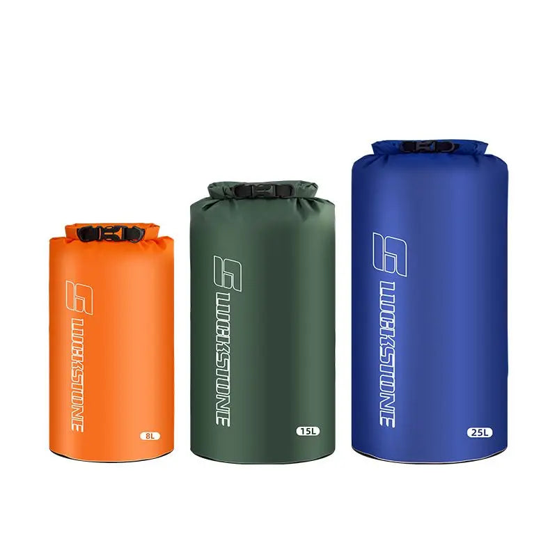 Portable Waterproof Dry Bag Sack Ultralight Drifting Swimming Storage Bag Rafting Kayaking Bag 3/5/8/12/15/25/35/75L Bag