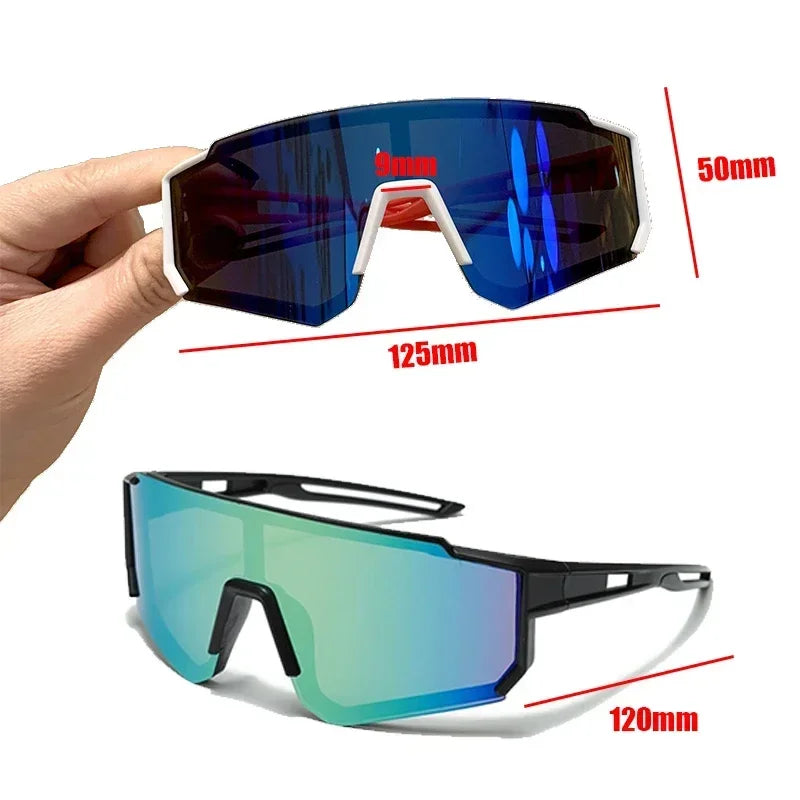 2025 New Arrival Fashion Outdoor Kids Glasses Square Frame Cycling Sunglasses Windproof UV Resistant Plastic Eyewears