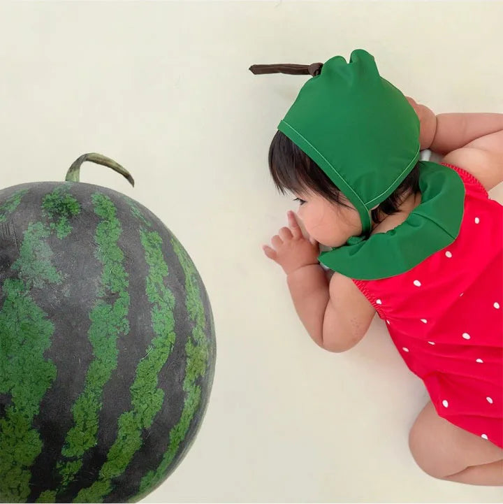 Newborn Clothes 2026 Summer New Baby Jumpsuit Ins Cute Fruit Shape  Swimwear Baby Boy's One Piece Clothes Swimsuit