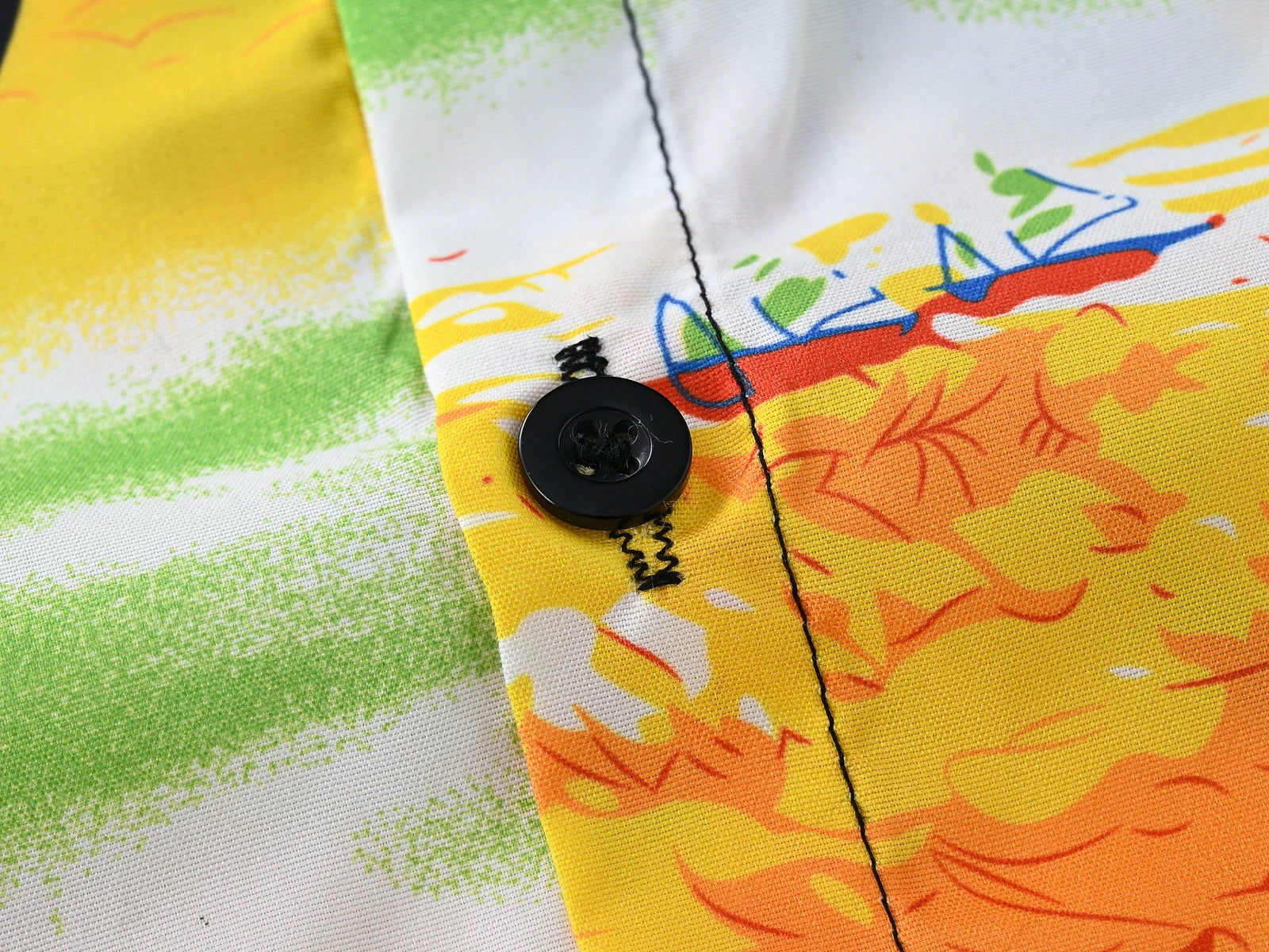 Cool Cozy Summer Coconut Palm Beach Shirts for Boys and Girls