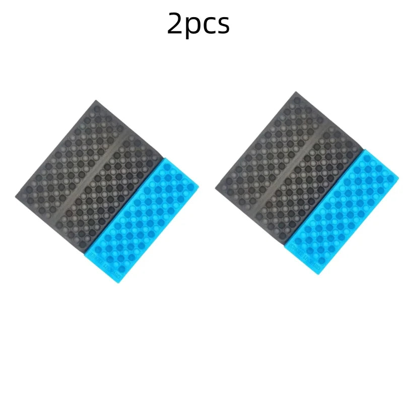 Folding Camping Mat Seat Waterproof XPE Foam Seat Cushion Poatable Picnic Pad Beach Chair for Hiking Fishing Mountaineering