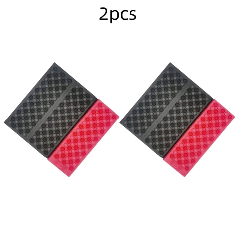 Folding Camping Mat Seat Waterproof XPE Foam Seat Cushion Poatable Picnic Pad Beach Chair for Hiking Fishing Mountaineering