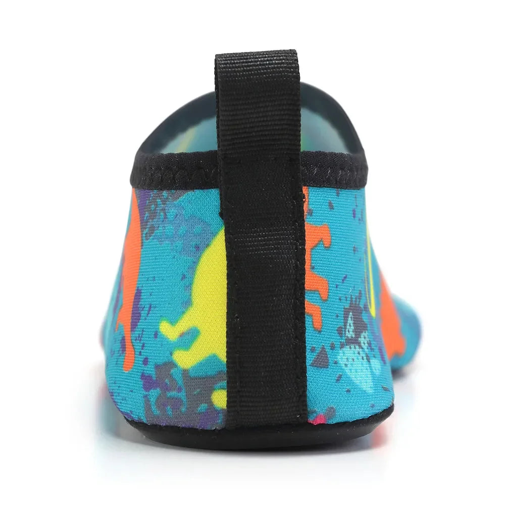 Children Water Beach Shoes Swimming Barefoot Girls Quick-Drying Aqua Shoes Boy Color Light Soft Slipper Snorkeling Swim Socks