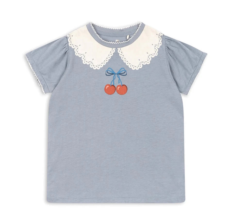Boys Denim Overalls 2025 KS Girls Cute T-shirt Skirt Boy Simple Cool Tee Tops Shorts Baby Kids Beach Shorts Children Clothes Set