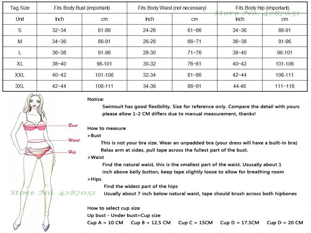 Women Straps Tankini Set Black/White Plant Printed Two Piece Suit Swimming Surfing Conservative Covering Body Bathing Suits