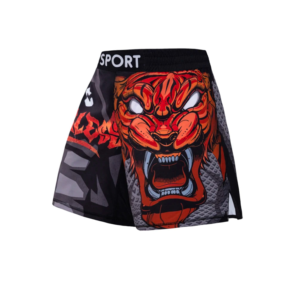 New Kids 4/pcs Sets Rashguard Jiu Jitsu MMA T-shirt+Pant For Children Muay Thai Shorts BJJ Tight Sportsuit MMA Boxing Fightwear