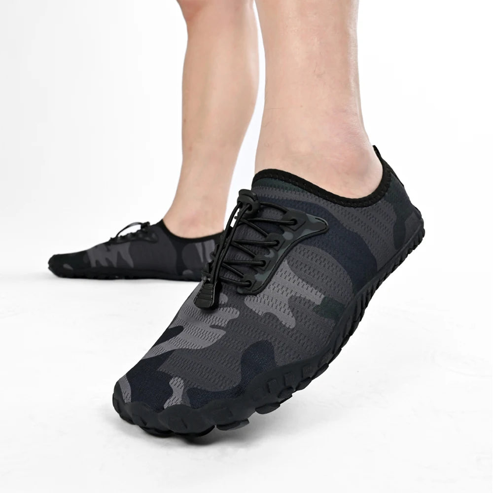 Oiaano Unisex Man Woman Shoes Anti-Non Slip Durable Black Water Barefoot Soft Sole Light Breathable Sport Outdoor Walk Running