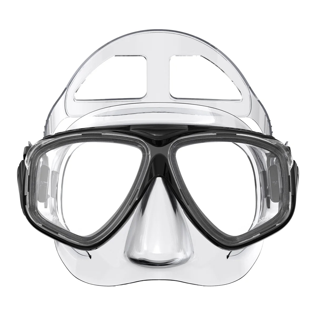 Diving Mask Optical Nearsighted Myopia Diving Glass Scuba Swimming Googles Tempered Glasses Short-Sighted Reading -1.0 to -9.0