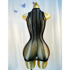 Sexy Cover Up Hollow Out Fishnet Dress without Bikini Summer Holiday DS054