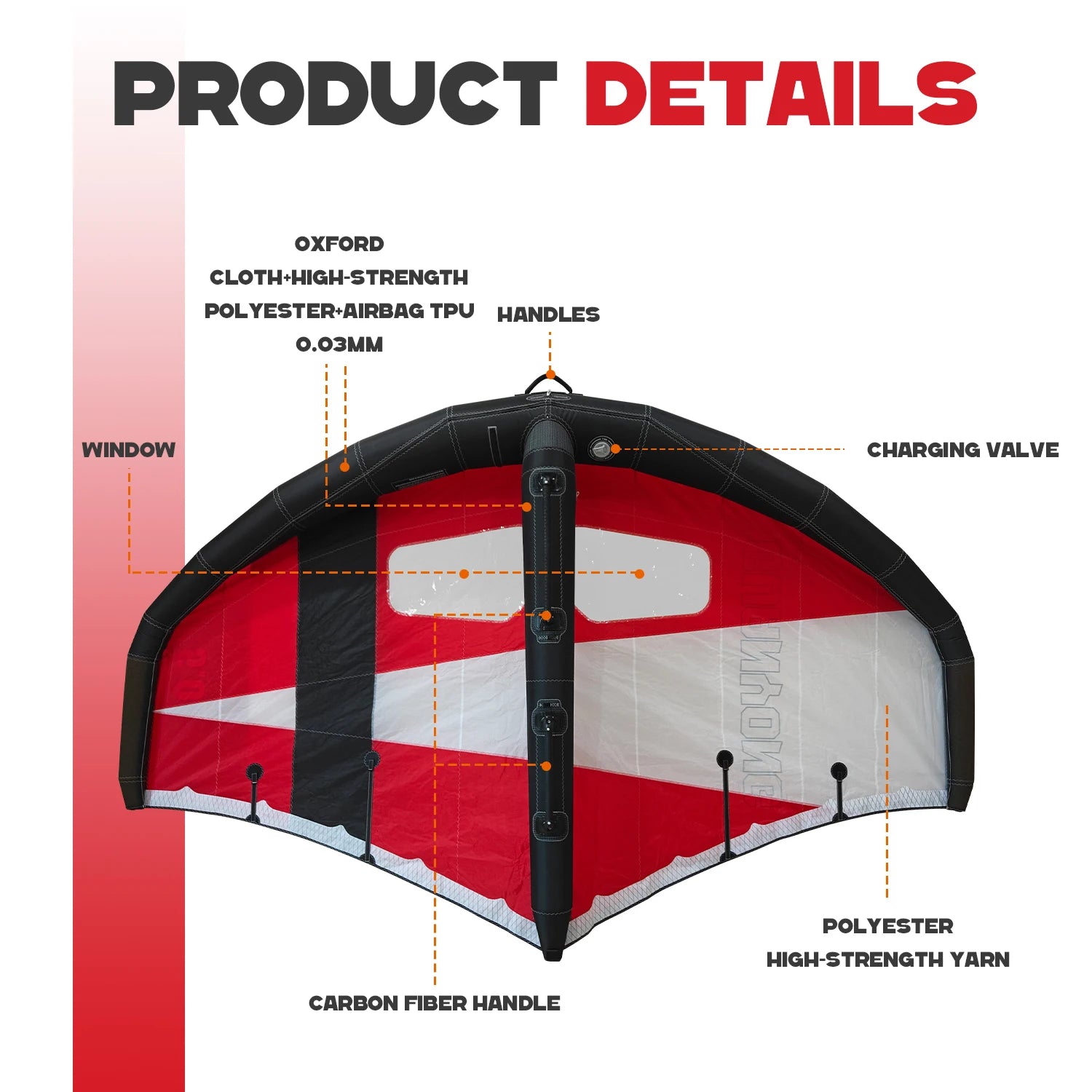 Hot Selling Carbon Sup Wing Foil Set Kitesurfing Kites Surfboard 3 Piece Set With Inflatable Sup Board Includes Pump Hydrofoil