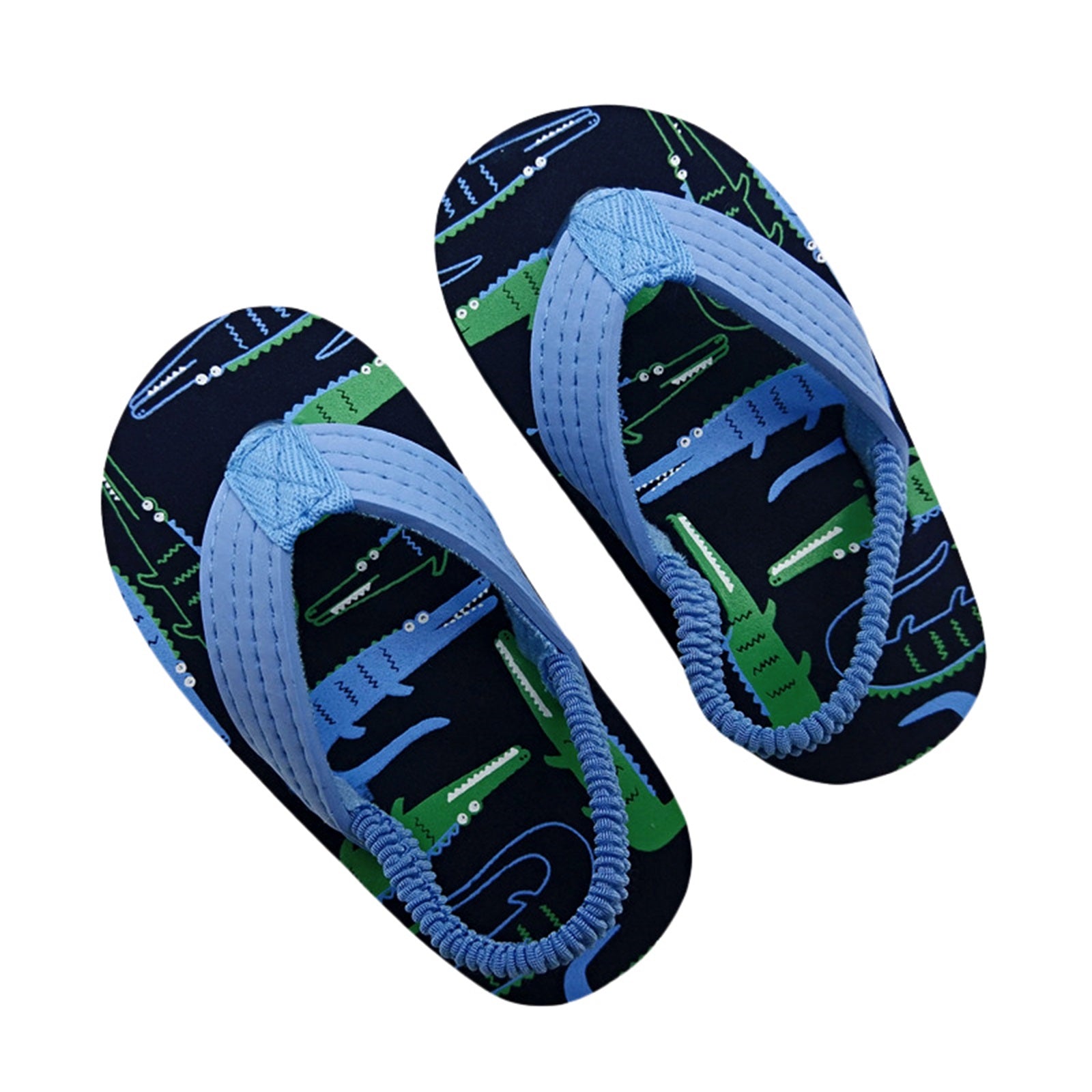 Toddler Flip Flops Shoes Little Kid Sandals with Back Strap Boys Girls Water Shoes for Beach and Pool