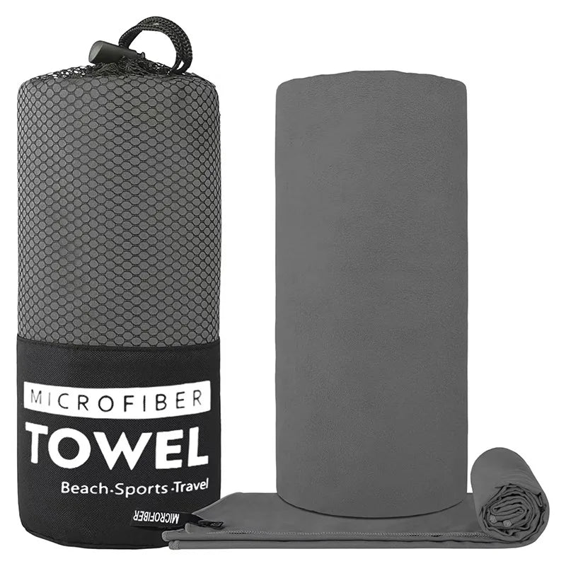 New Microfiber Towel Sports Quick Dry Super Absorbent Camping Towel Ultra Soft Lightweight Gym Swimming Yoga Beach Towel