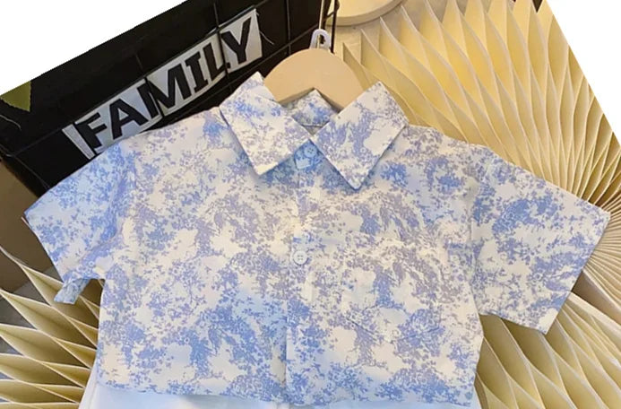 Resort Family Summer Couple Look Beach Clothes Mother and Daughter Dress Vacation Father Son Combinations Shirts Shorts Outfits