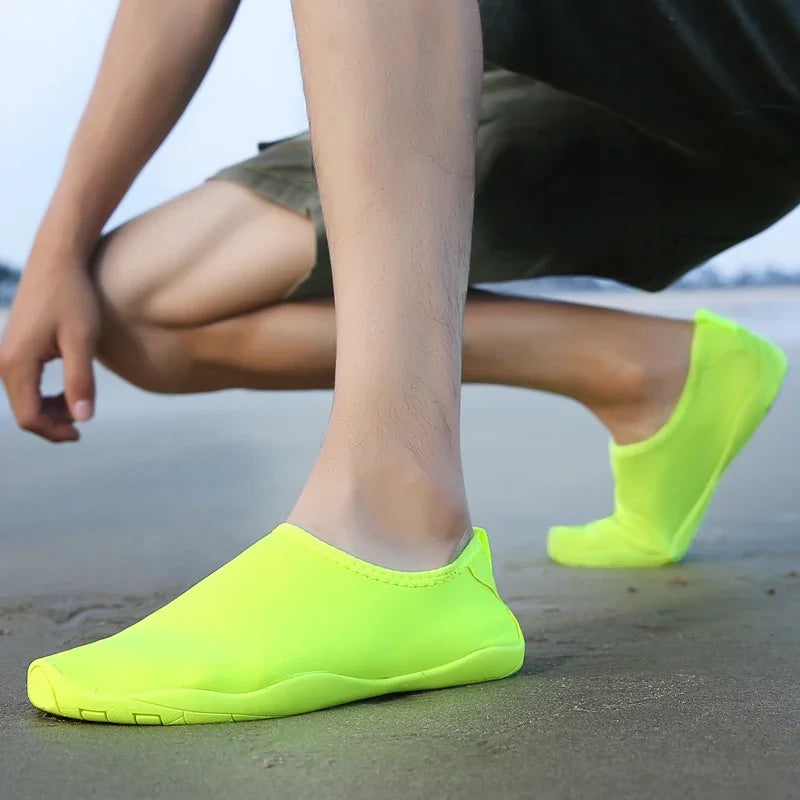 Solid Color Unisex Sneakers Swimming Shoe Quick-Drying Aqua Shoes and Children Water Shoes Zapatos De Mujer Beach Barefoot Shoes