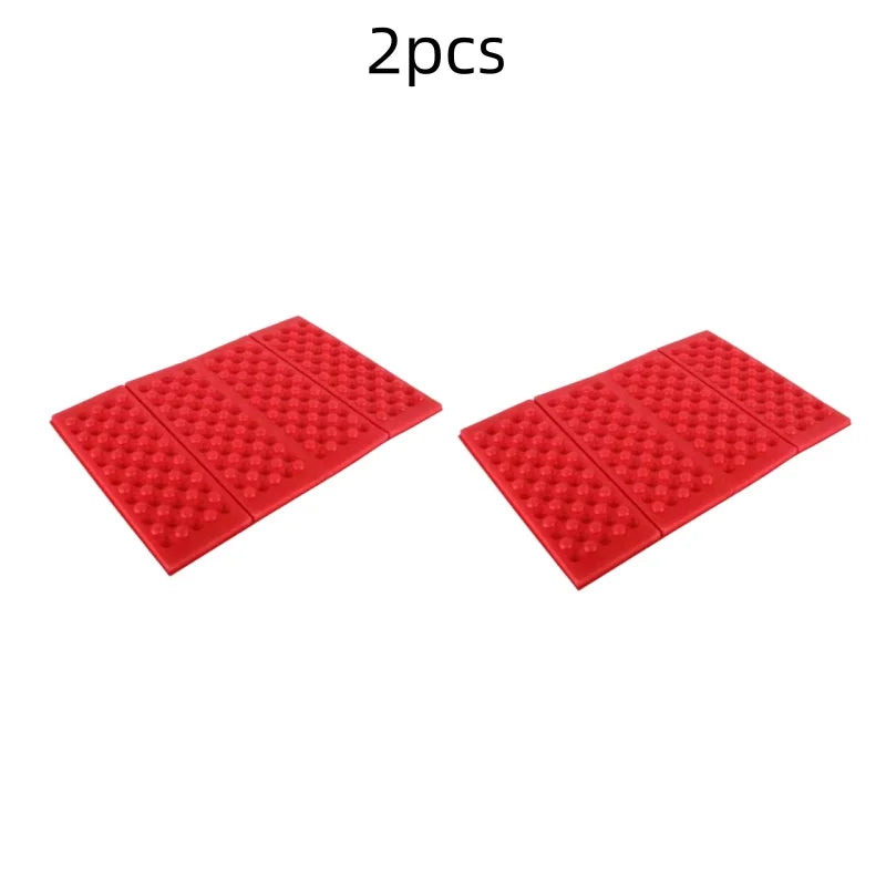 Folding Camping Mat Seat Waterproof XPE Foam Seat Cushion Poatable Picnic Pad Beach Chair for Hiking Fishing Mountaineering