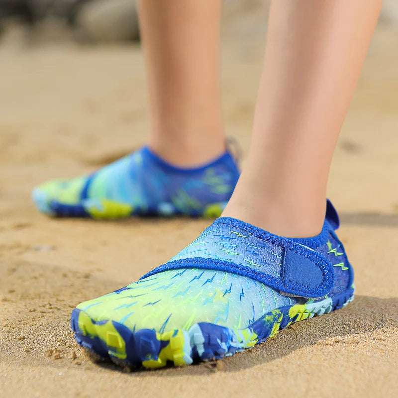 Children Outdoor Water Shoes Barefoot Aqua Five Fingers Sock Swimming Breathable Hiking Wading Beach Outdoor Upstream Sneakers