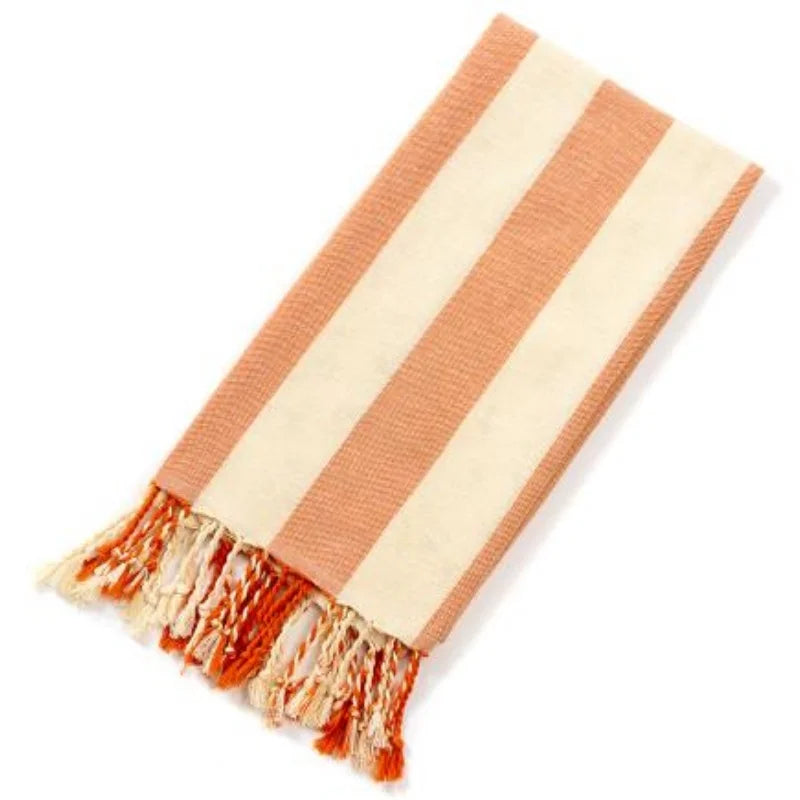 Large Cotton Beach Towel, Turkish Style Beach Towel with Sauna Girl Design, Unisex for Men and Women, Ideal for Spa & Sauna Gift