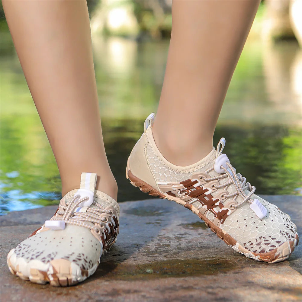 Children Outdoor Water Shoes Barefoot Aqua Five Fingers Sock Swimming Breathable Hiking Wading Beach Outdoor Upstream Sneakers