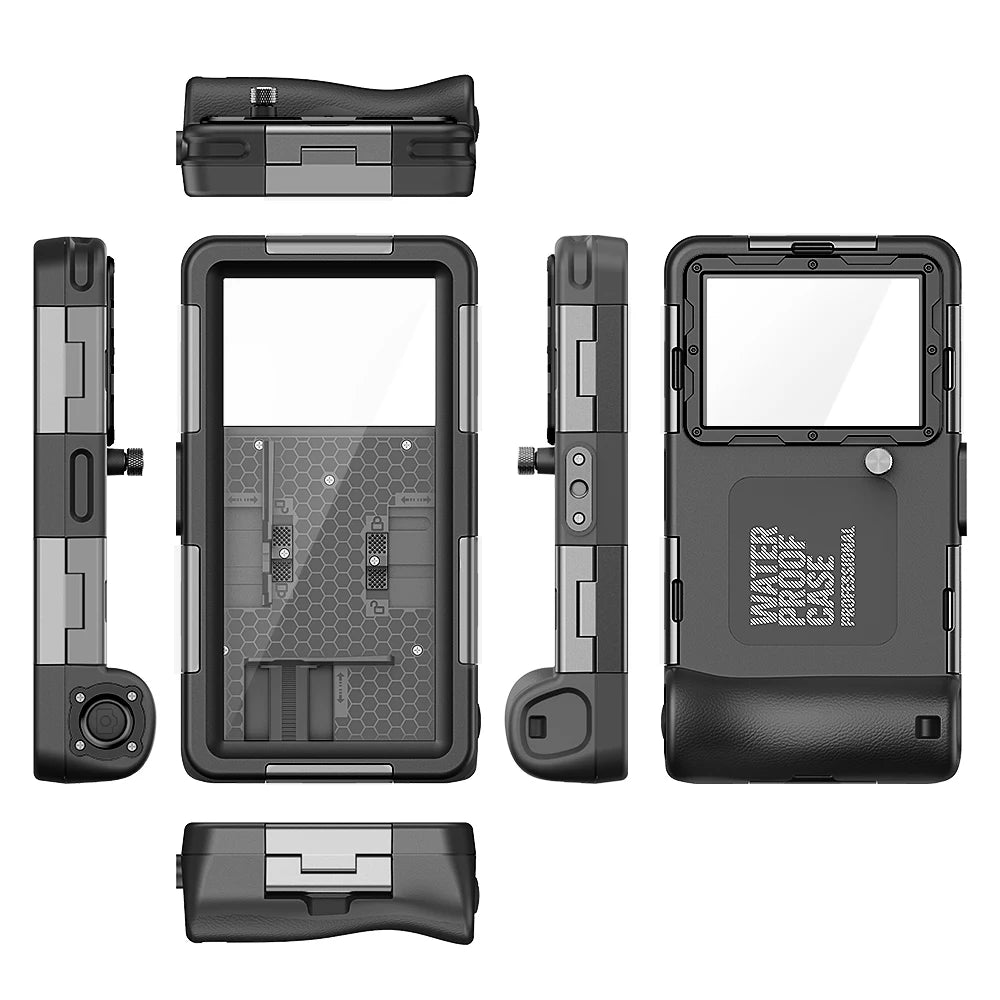 New Multifunctional Durable Waterproof 15m /50Ft Universal 6.9inch Waterproof Phone Case Underwater Photography Ip68 Professional Diving Suitable for Iphone/Samsung/Xiaomi/Huawei/Google