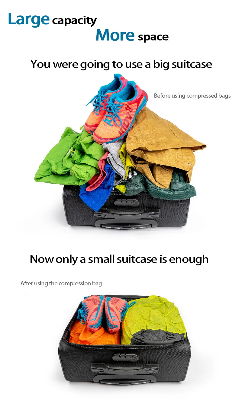 3F UL GEAR 12L 24L 36L Waterproof Bag With Air Valve Exhaust Drifting Swimming Bag Travel Storage Bags Outdoor Camping Equipment