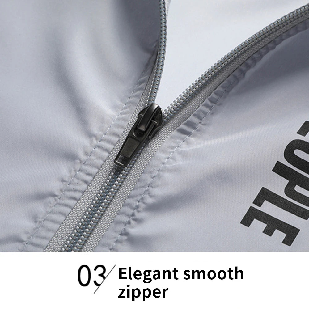 Ultrathin Waterproof Sunscreen Clothes Summer Quick-Dry Bicycle Jacket Men Running Camping Breathable Coat Thin Jacket