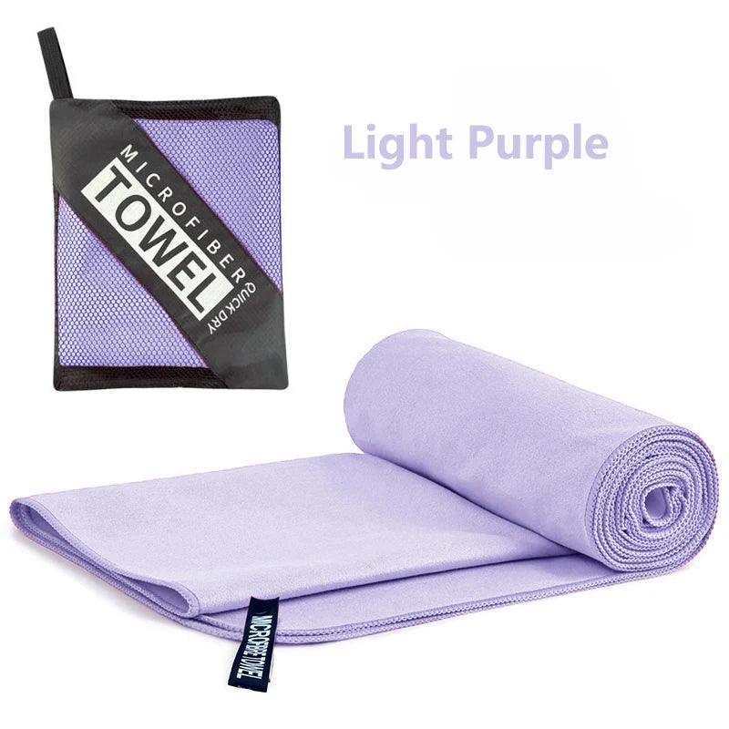 Quick Drying Microfiber Swimming Towel Super Absorbent Gym/Camping Towel Ultra Compact Lightweight Sports/Beach/ Travel Towels