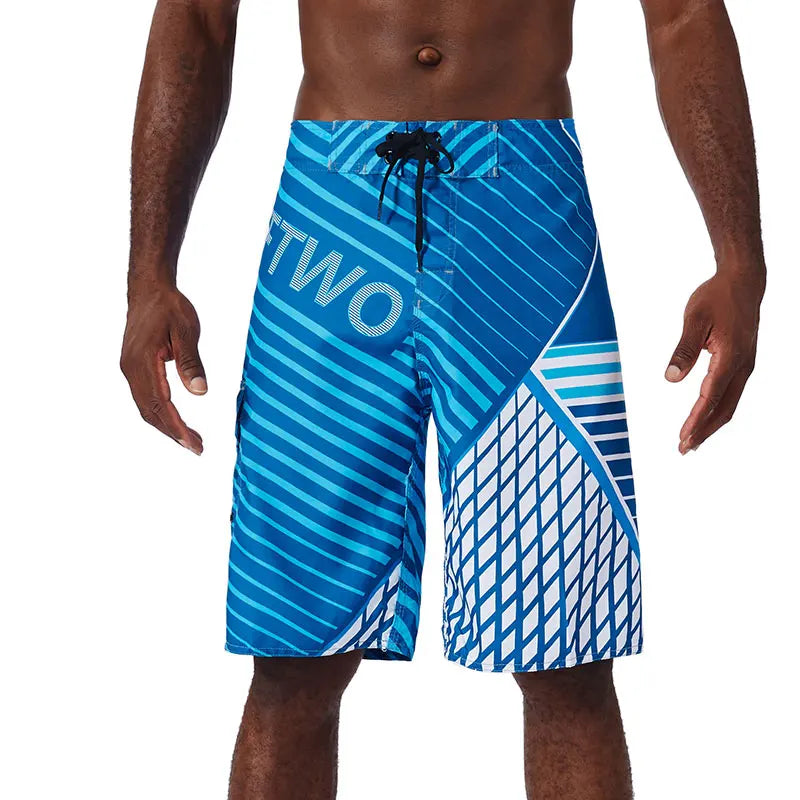 Summer Quick Drying Men Surf Beach Shorts Fitness Muscle High Quality Water Sports Men Beach Shorts  swimshorts  bermuda homme