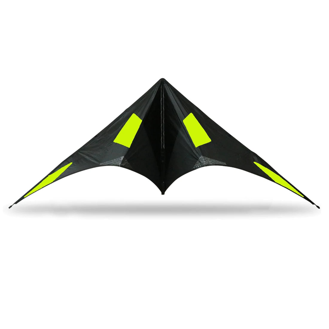 9KM Freilein Acrobatic Kite 2.34m 2 Line Professional Stunt Kite Blackjazz Ⅲ Beach Wrist Strap + 2x30mx150lb Spectra Lines +Bag