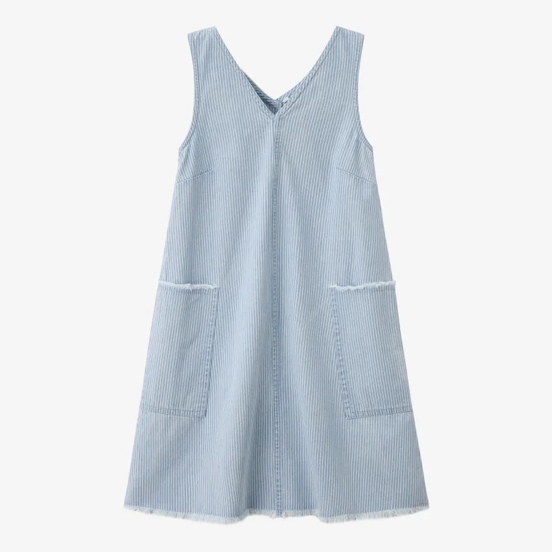 Clearance sale AS SS25 Summer Pinstripe Denim Collection brother and sister matching clothes