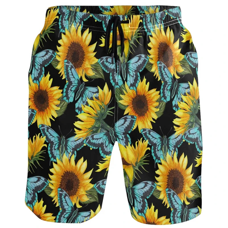 Funny Pig Graphic Beach Shorts for Men 3D Print Duck Board Shorts Sports Gym Swim Trunks Swimsuit homme Cool Ice Shorts Pants