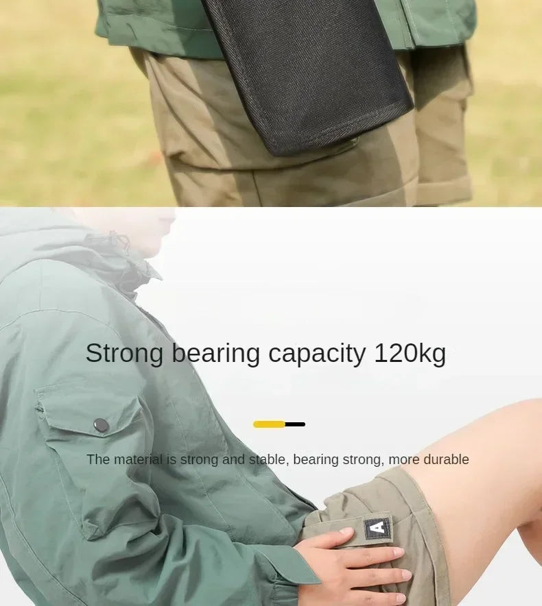 Portable Multifunctional Outdoor Picnic Camping Folding Chair Ultra Light Fishing Stool Folding Chair Outdoor Accessories