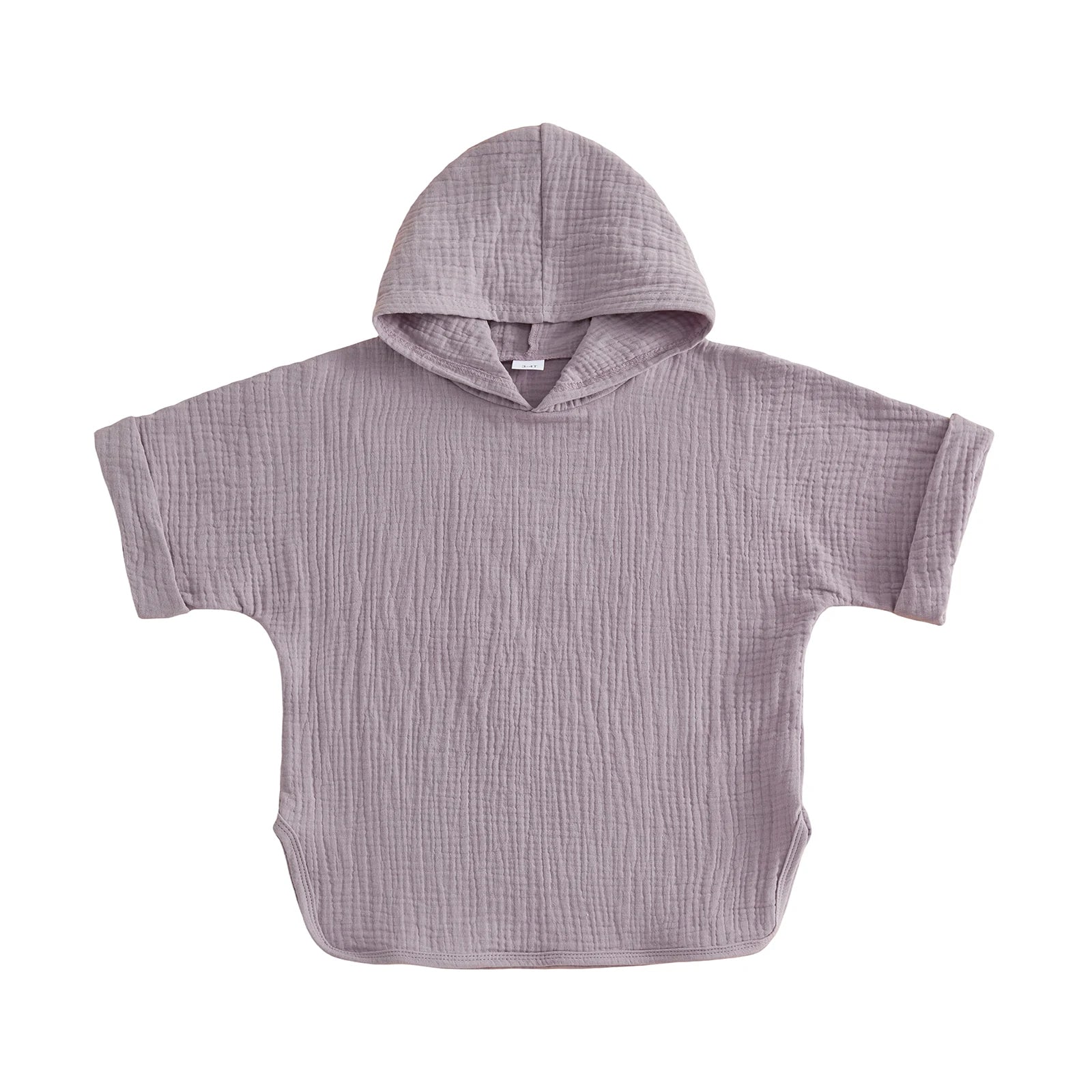Suefunskry Kids Swim Cover-up, Toddler Hooded Bath Towel Solid Color Beach Clothes for Girls Boys