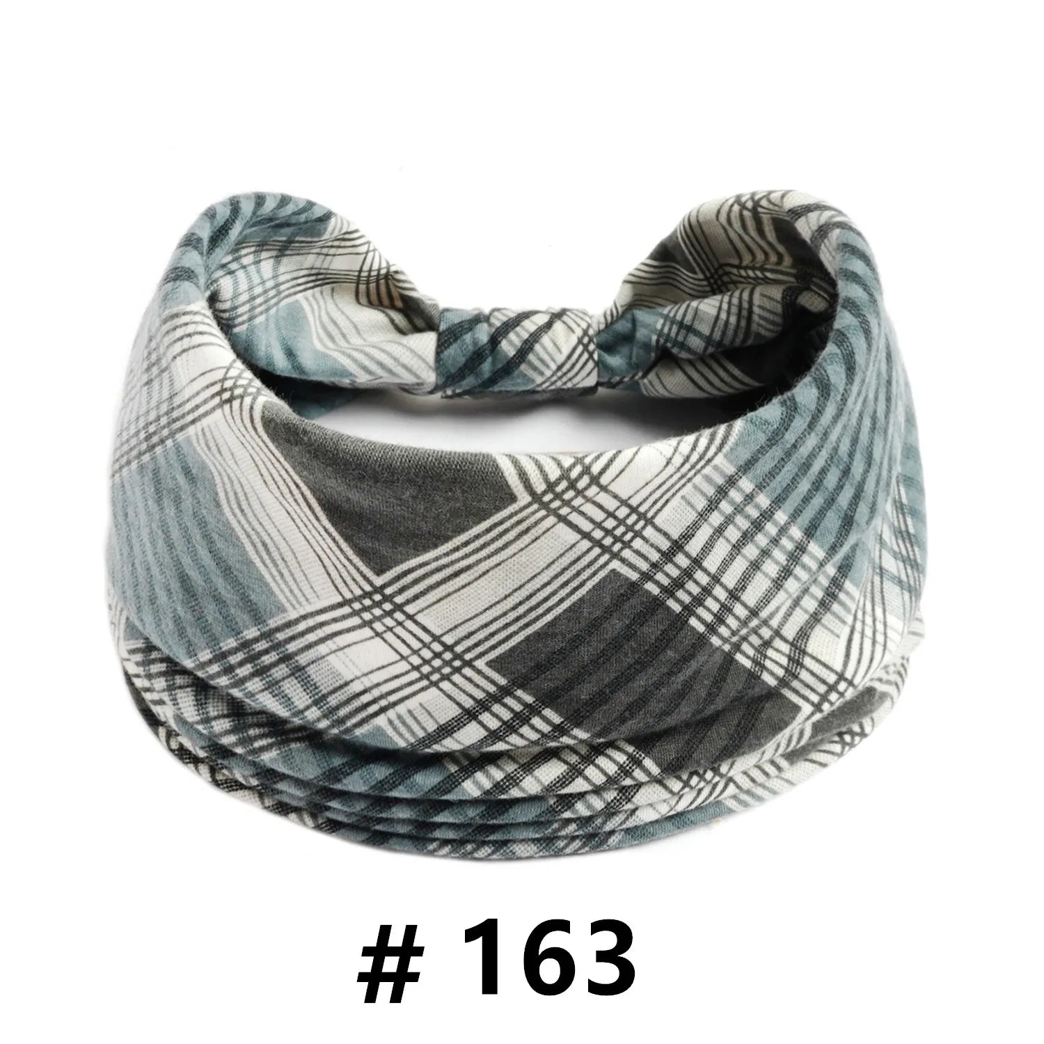 Boho African Headbands for Women Wide Cotton Turban Headwrap  Knot Elastic Hairbands Bandeau Sport Workout Yoga Hair Accessories