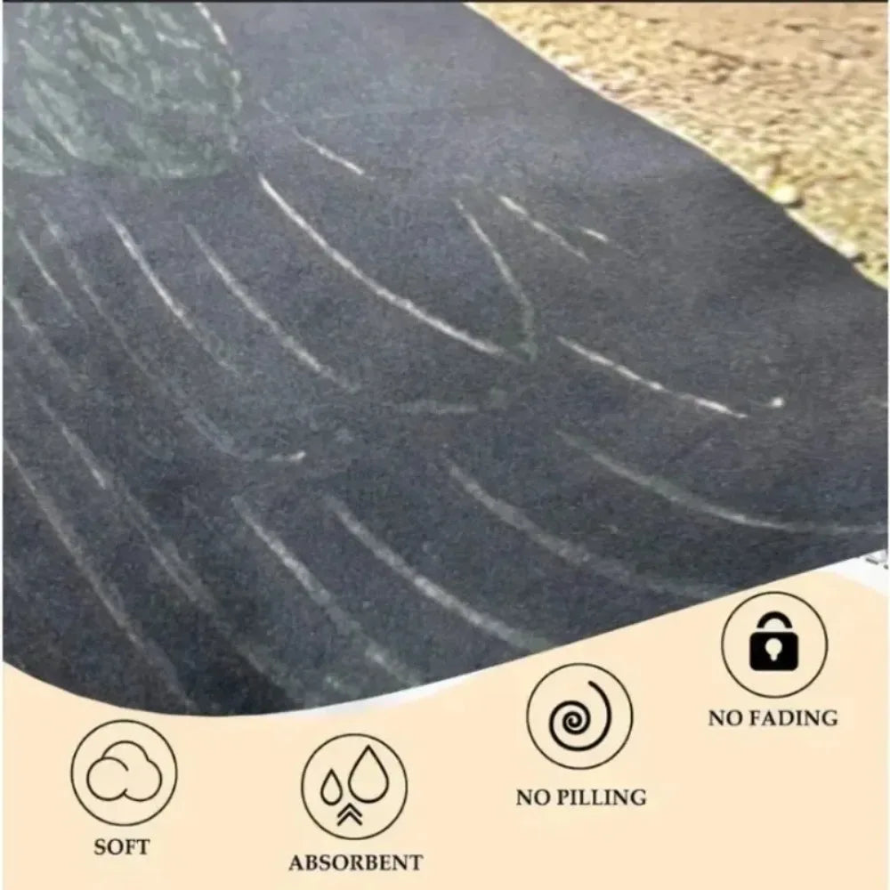 Pastel Cabana Stripe Beach Towel, Quick Dry Soft Cotton, Lavender, Pink & Yellow Striped Design for Summer Pool Use