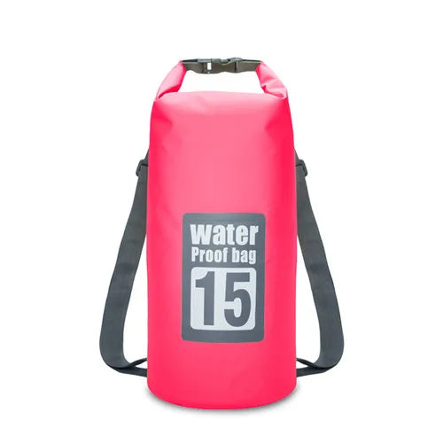 5L/10L/15L/20L/30L Outdoor Sport PVC Waterproof Storage Dry Bag For Canoe Kayak Rafting  Swimming Travel Kit Sack Backpack