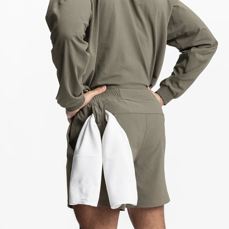 2025 NEW Summer Running Shorts Men Sports Jogging Fitness Shorts Quick Dry Mens Gym Men Shorts Gyms Short Pants For Men