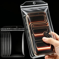 Waterproof Phone Pouch Bags Universal Transparent Rainproof Cellphone Cases Protective Cover for IPhone 15 16 17 Samsung Xiaomi