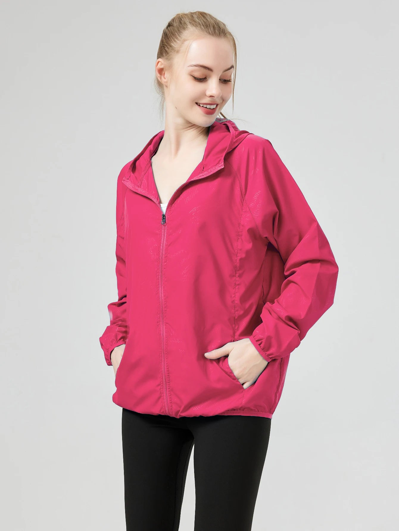 Men Women Hiking Jacket Waterproof Quick Dry Camping Hunting Clothes Sun-Protective Outdoor Sports Coats Anti UV Windbreaker