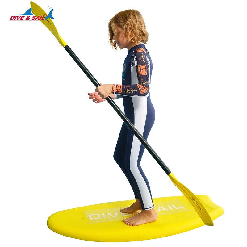 Kids Dive Skins Suit Full Body Swimsuit for Boys Girls and Youth 1.5/0.5mm Wetsuit UPF50+ Sun UV Protect Rash Guard Bathing Suit