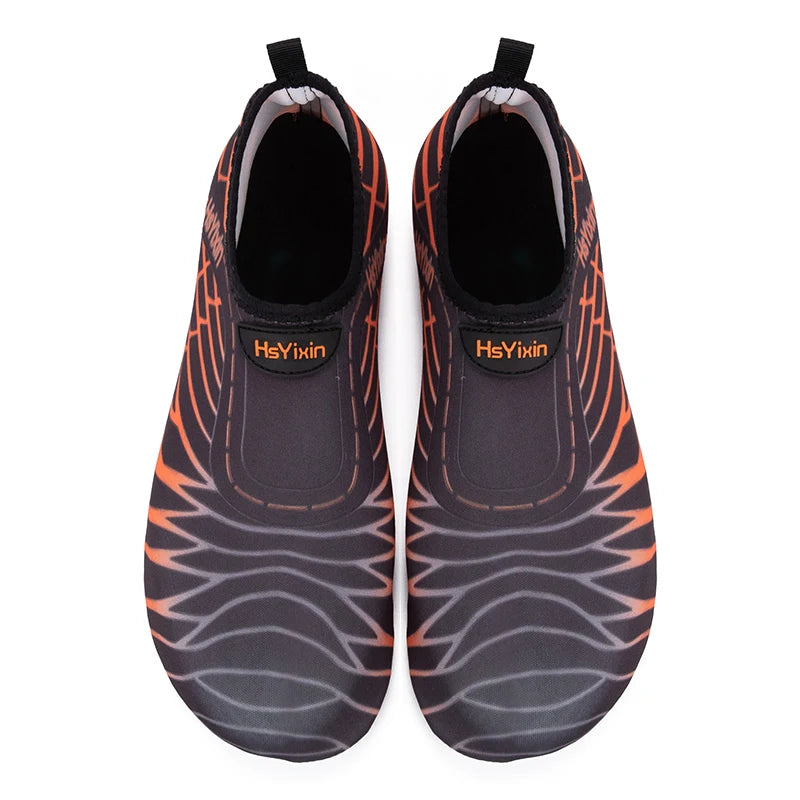 Lightweight, foldable portable travel Aqua shoes water shoes barefoot sand inspired shoes beach snorkeling swimming water shoes